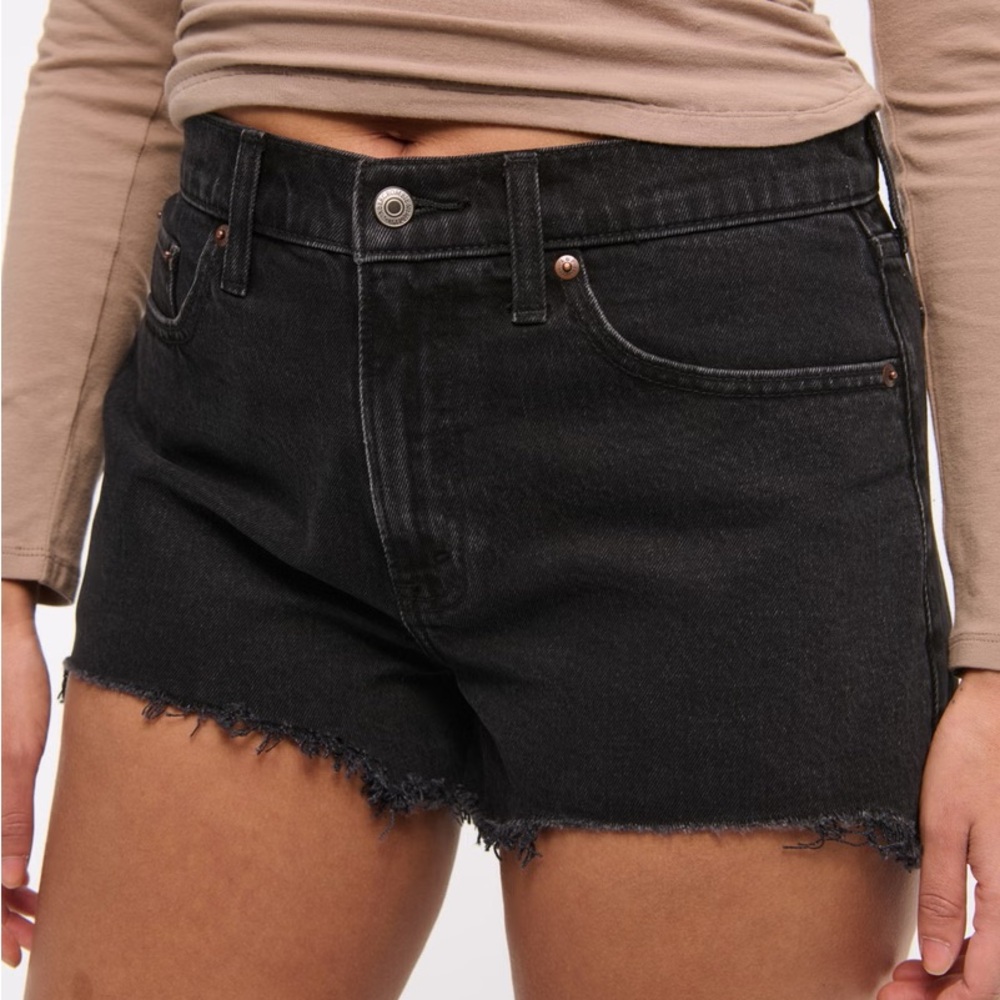 Abercrombie & Fitch Curve Love Mom Short